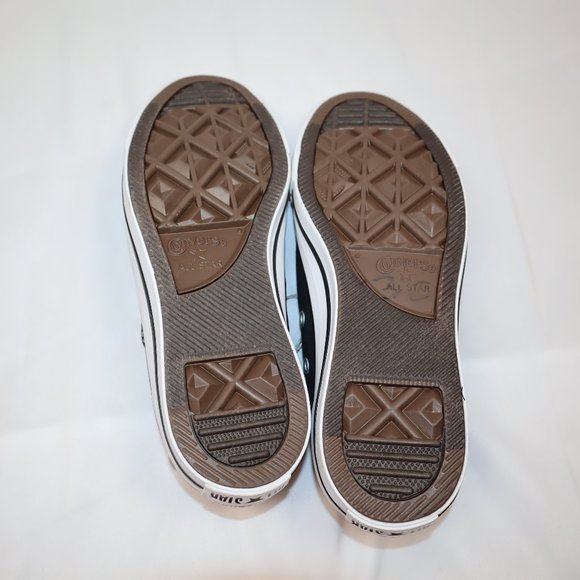 Converse Black and Blue Double Tongue Low Top Sneakers Women's Size 7-NWT - Picture 6 of 7